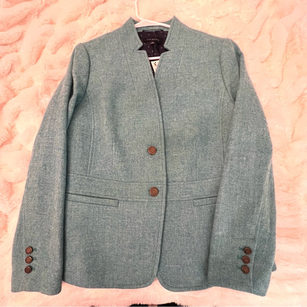 Talbot blue blazer with tags